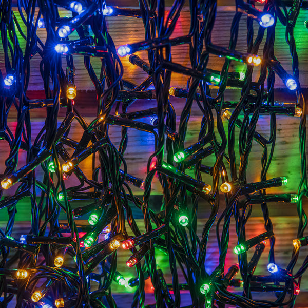 Ultra Bright MultiColoured LED MultiFunction Christmas Lights 1000