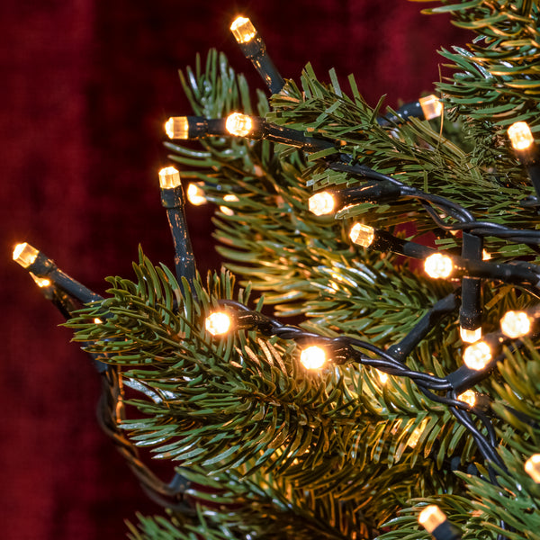 Warm White LED MultiFunction Christmas Compact Lights 500, 1500, 30 Garden Trends