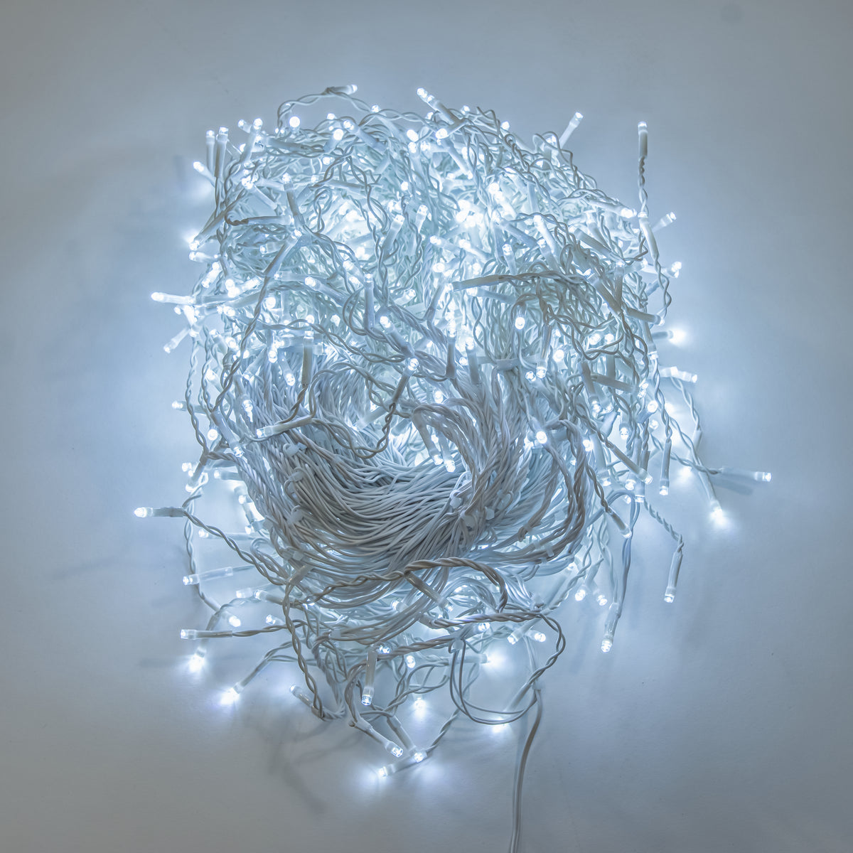 White LED Multi-Function Christmas Icicle Lights - 480, 720, 960