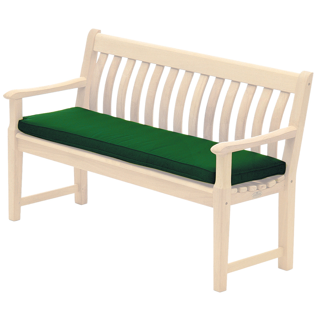 Alexander Rose Olefin 4ft (1.2m) Bench Cushion - Green