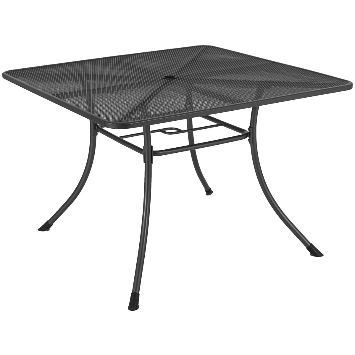Alexander Rose Portofino Metal Square Garden Table (1.1m)