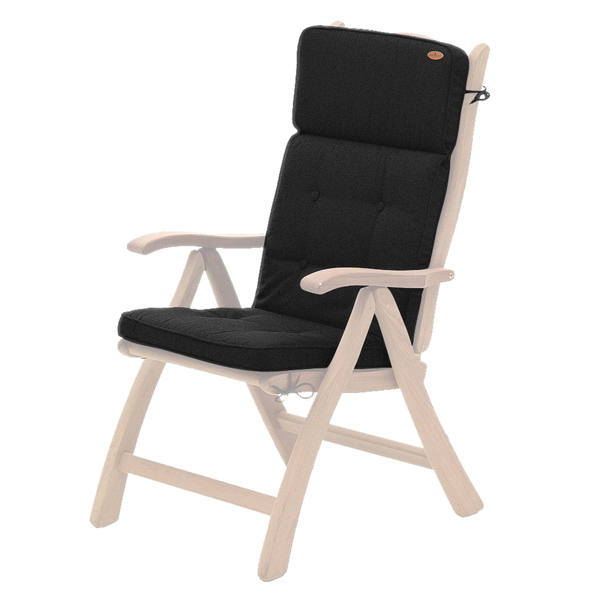 Alexander Rose Charcoal Olefin Recliner Chair Cushion