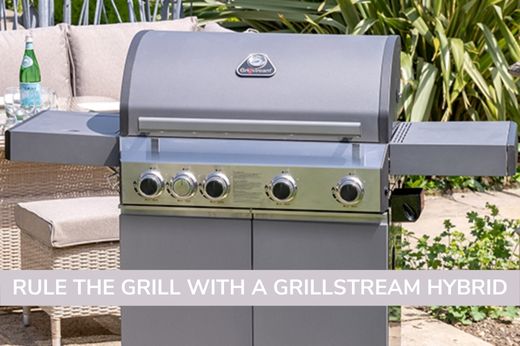 Become the King or Queen of the Grill with a Grillstream Hybrid BBQ