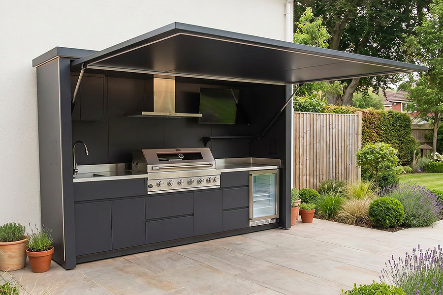 Draco Grills Outdoor Kitchen Pods
