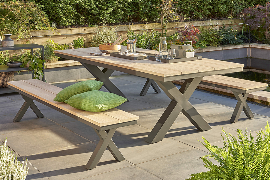 Aluminium Dining Garden Furniture Sets