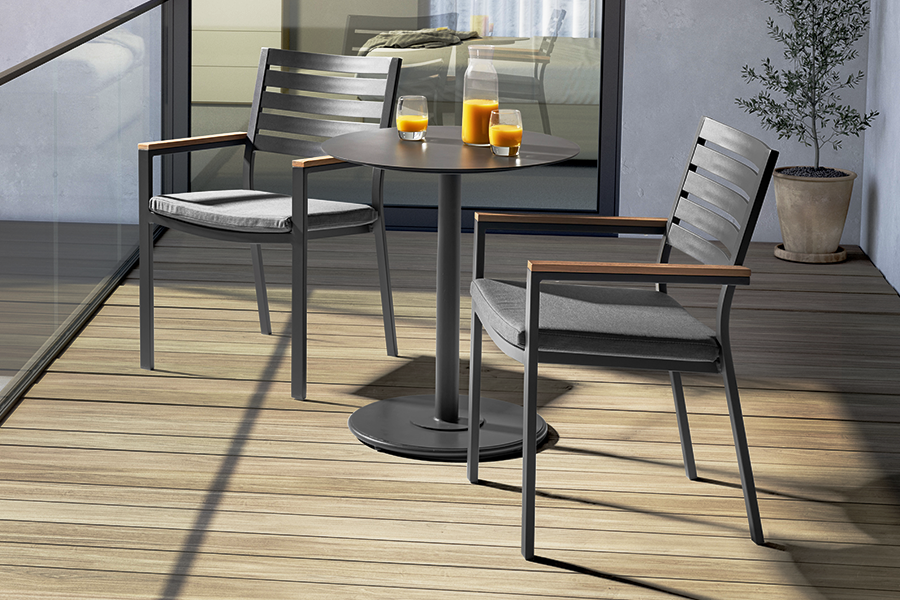 Aluminium 2 Seater Dining Garden Furniture Sets