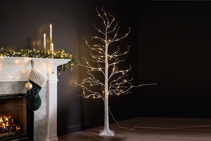 LED Twig Christmas Trees