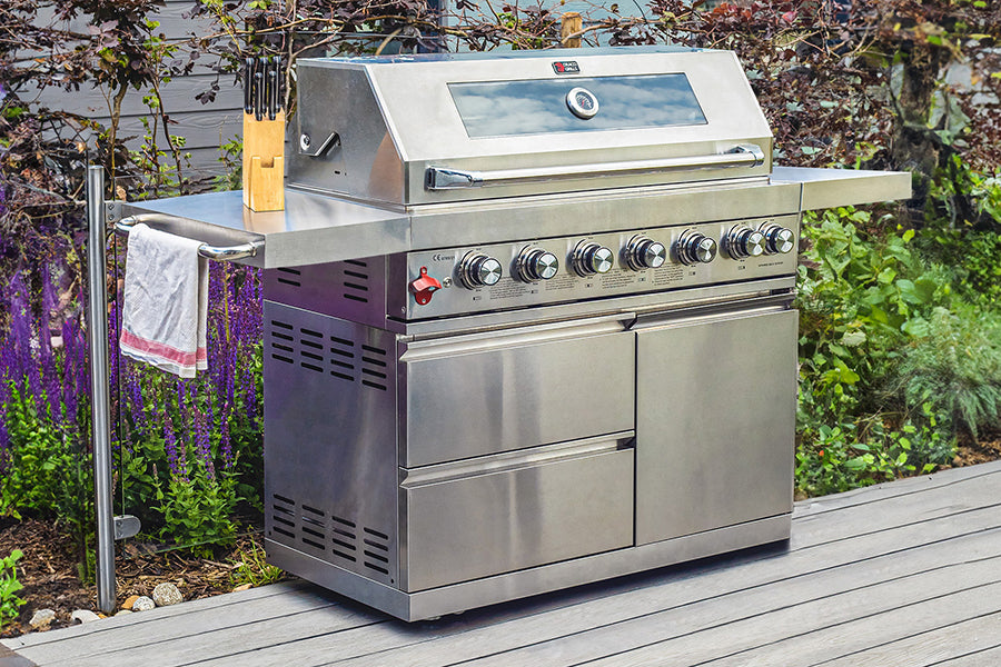 Gourmet Stainless Steel Gas BBQs from Draco Grills