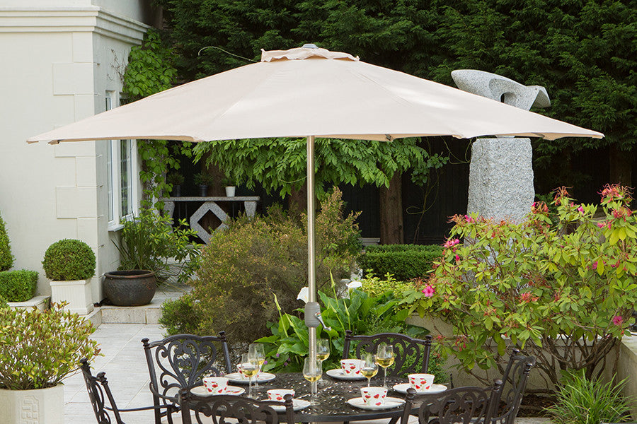 Taupe Garden Parasols