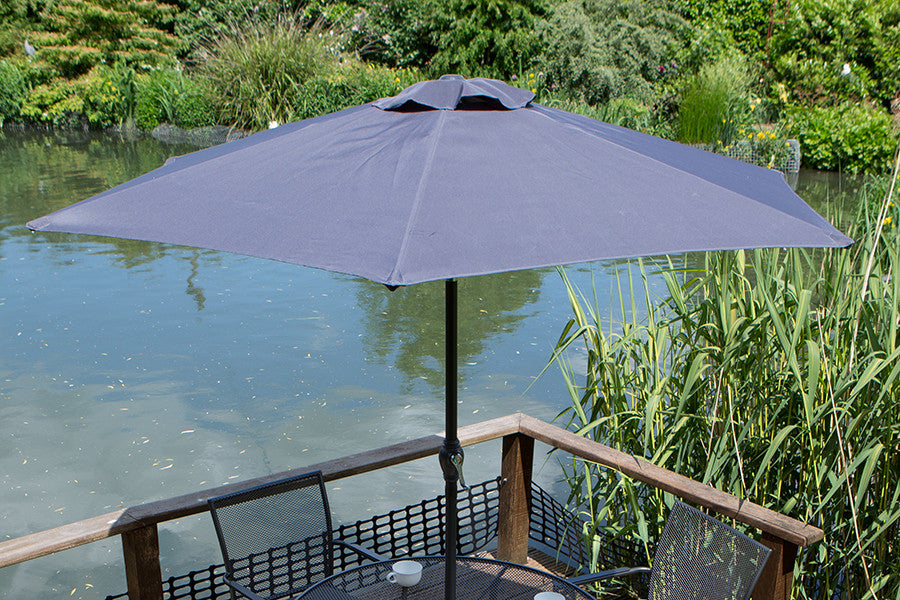 Black Garden Parasols
