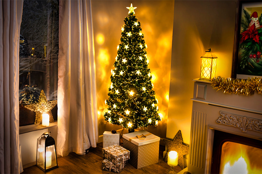 Fibre Optic Christmas Trees