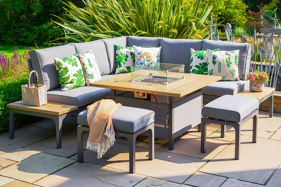 Aluminium Casual Dining Garden Furniture Sets