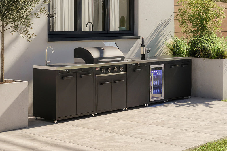 Draco Grills Titan Black Modular Outdoor Kitchens