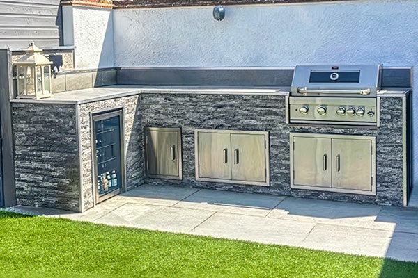Outdoor Kitchens Stainless Steel Build In Range