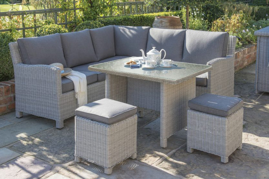 Kettler Palma Mini Corner Rattan Outdoor Sofa Sets