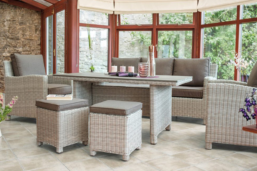 Kettler Palma Rattan Outdoor Casual Dining Sofa Sets