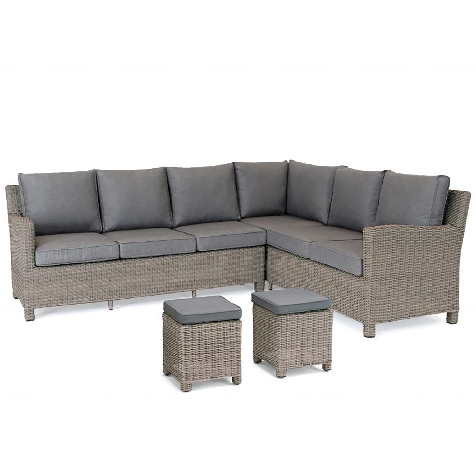 Kettler Palma Corner Left Hand Rattan Outdoor Sofa Set Garden Trends