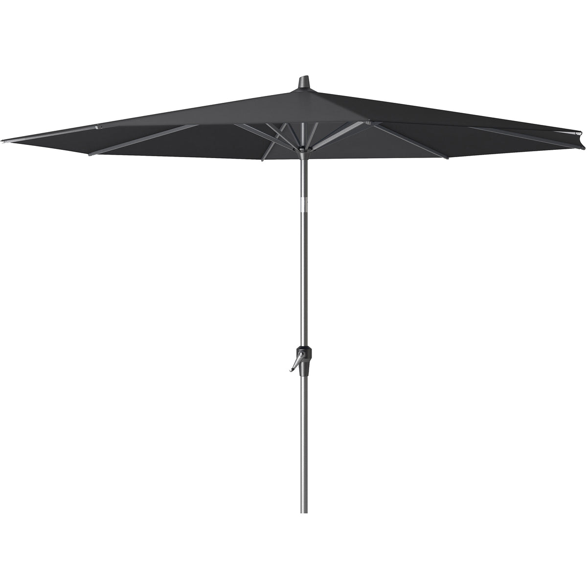 Platinum Riva 3m Round Crank and Tilt Anthracite Garden Parasol