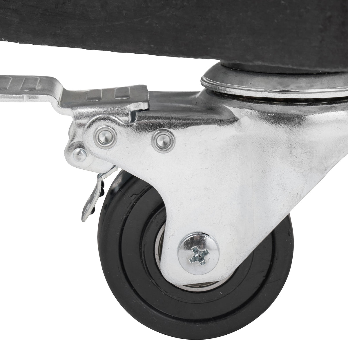 Platinum Rome 60kg Polished Black Granite Parasol Base with Wheels