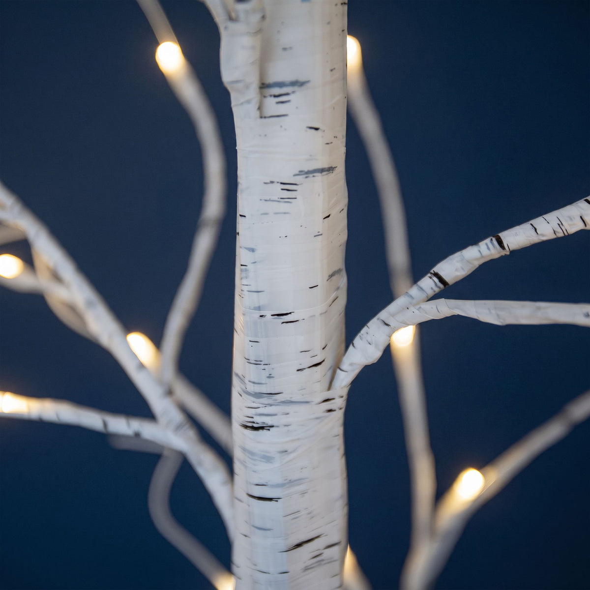 6ft (180cm) LED Lit Twig Christmas Tree with 88 Warm White LED Lights