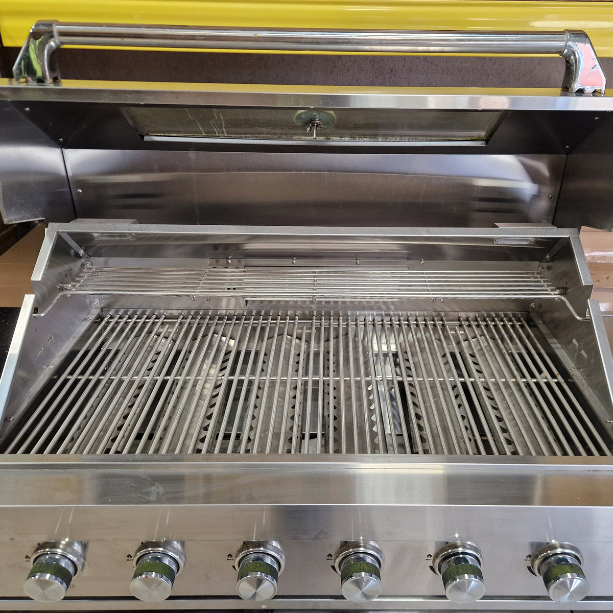 Ex Display Draco Grills 6 Burner Z650 BBQ Modular Outdoor Kitchen with Double Fridge