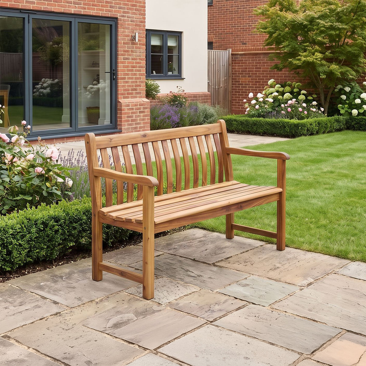 Alexander Rose Acacia Broadfield Wooden Bench 5ft (1.5m)