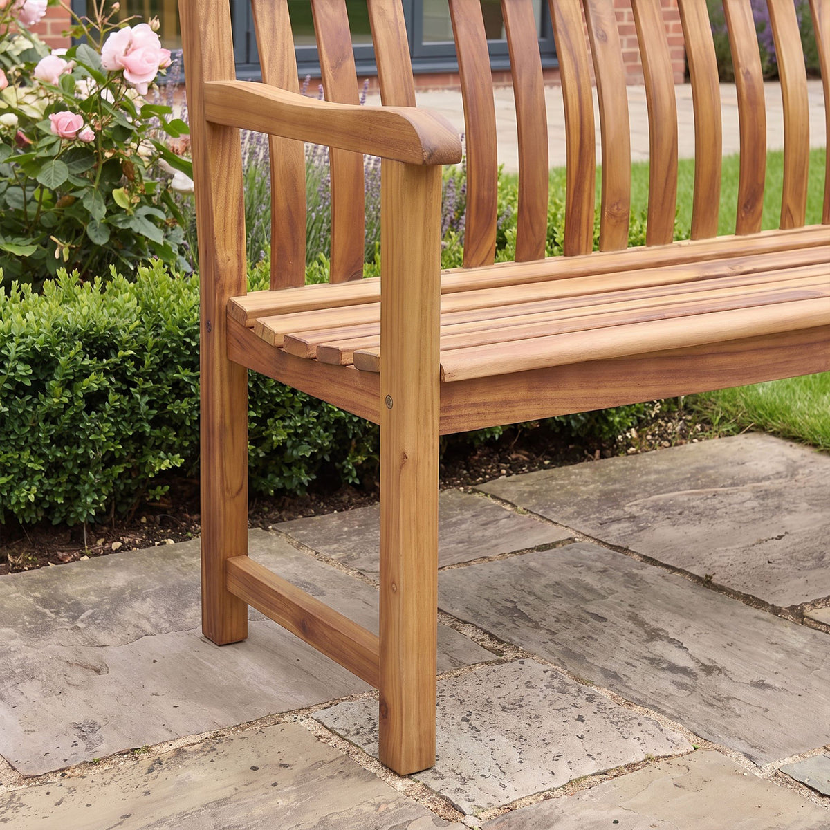 Alexander Rose Acacia Broadfield Wooden Bench 5ft (1.5m)