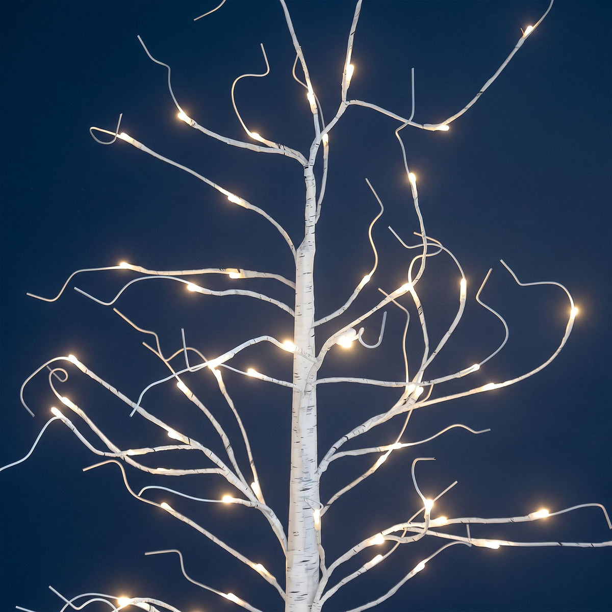 4ft (120cm) LED Lit Twig Christmas Tree with 56 Warm White LED Lights