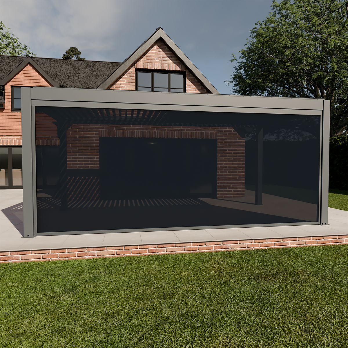 Bracken Outdoors 6m Motorised Blind for Meridian Pergolas