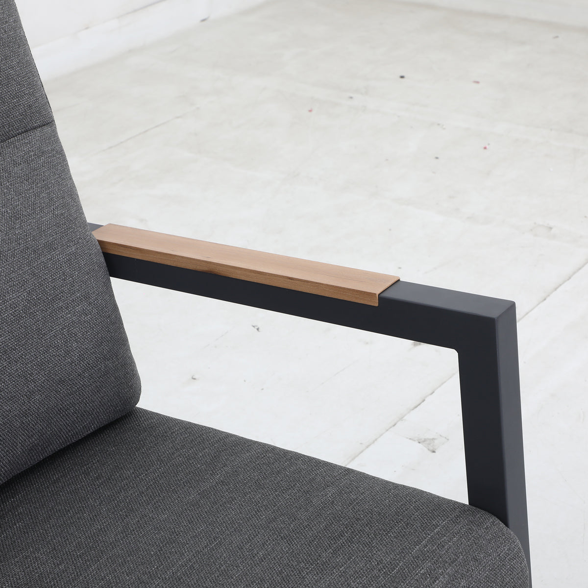 Bracken Outdoors Albany Aluminium Garden Furniture Duo Recliner Set with Side Table