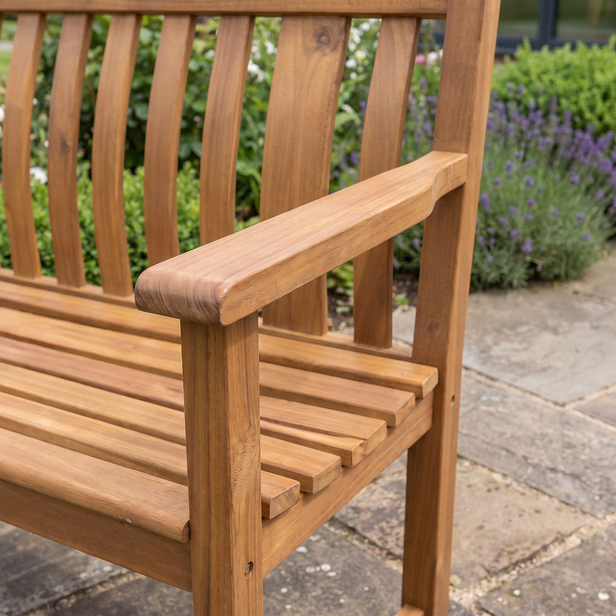 Alexander Rose Acacia Broadfield Wooden Bench 4ft (1.2m)