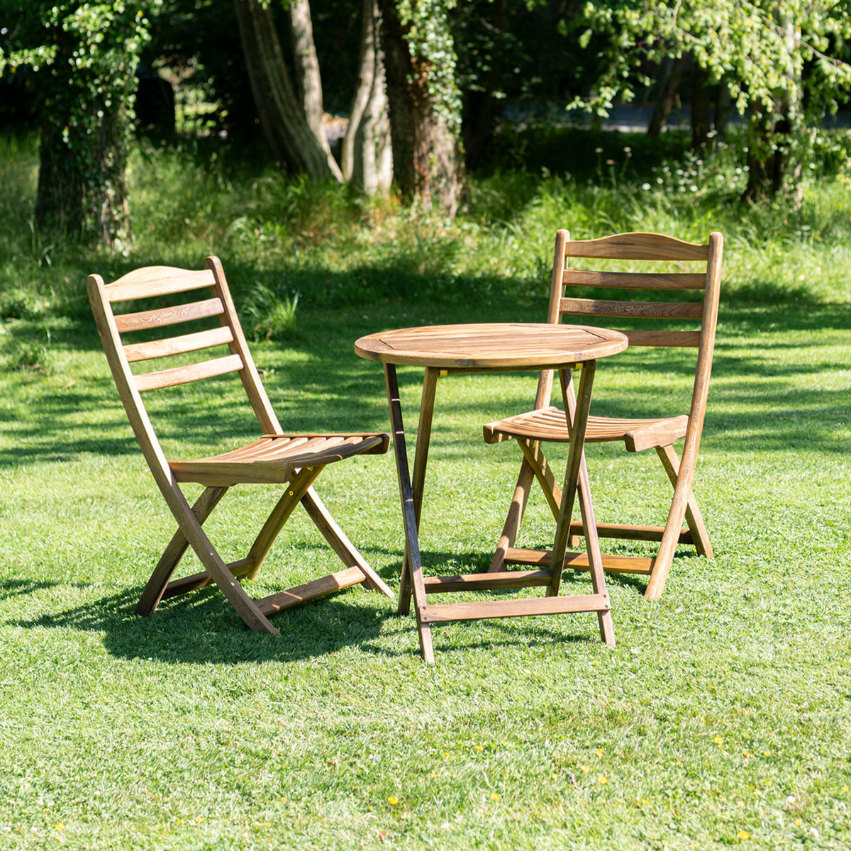 Alexander Rose Albany Tea for Two Wooden Garden Furniture Set