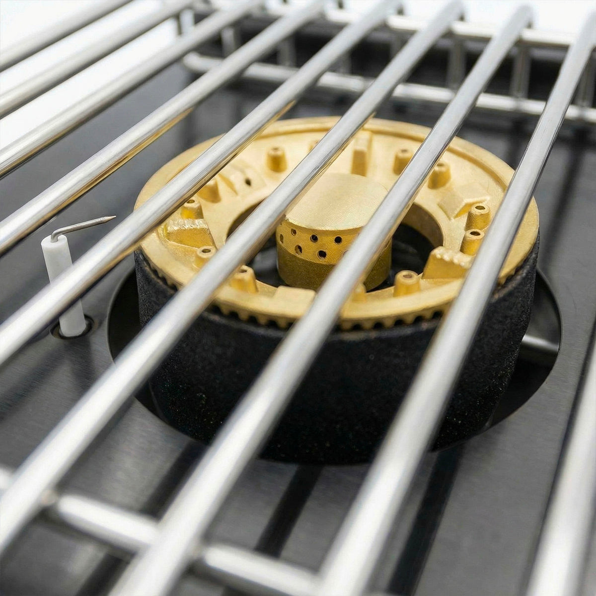 Draco Grills Outdoor Kitchen Black Stainless Steel Build In Side Burner
