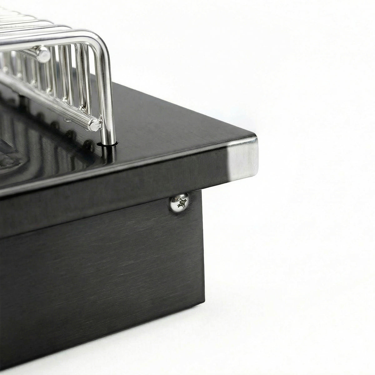 Draco Grills Outdoor Kitchen Black Stainless Steel Build In Side Burner