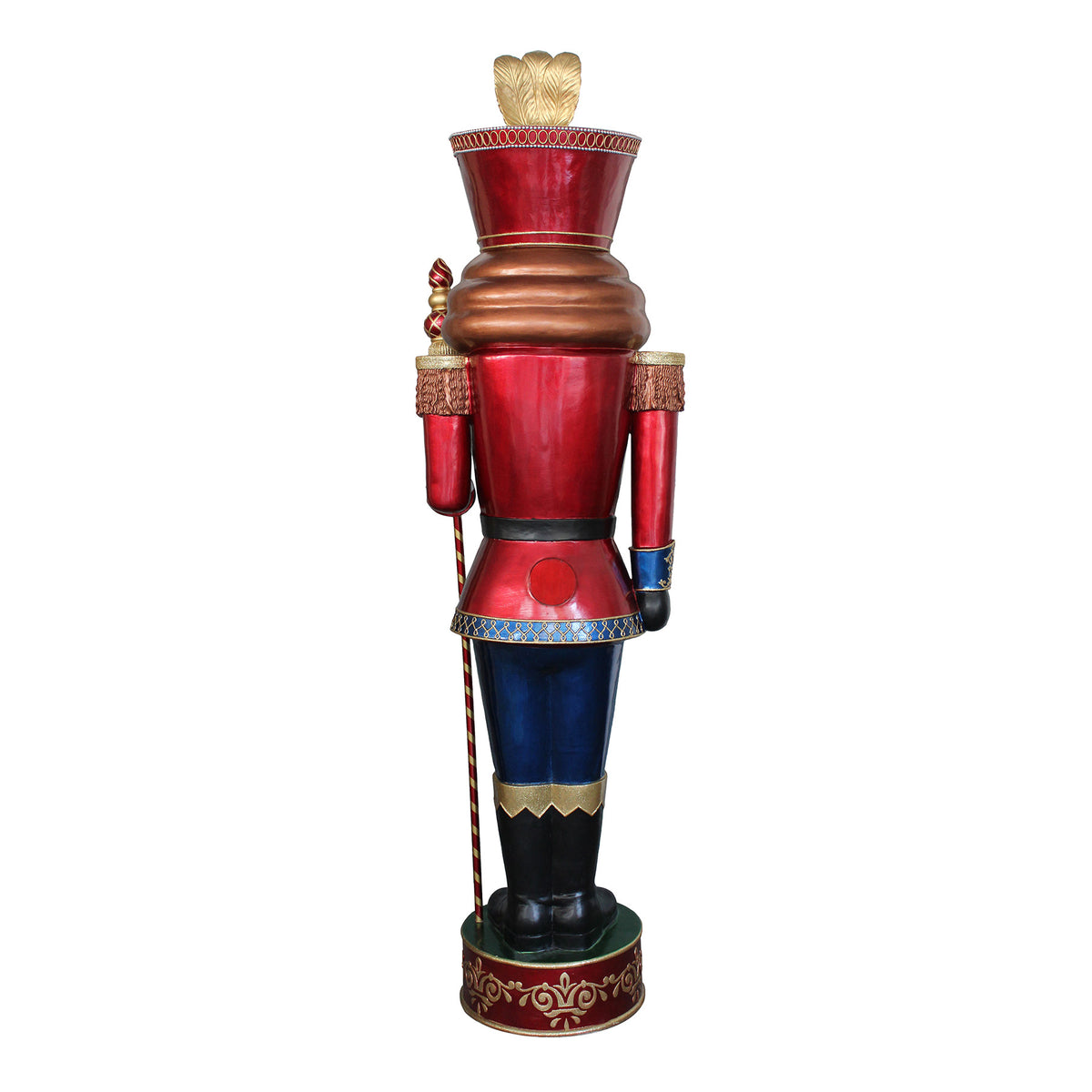 7.5ft Traditional Christmas Giant Nutcracker Soldier with LED Lights