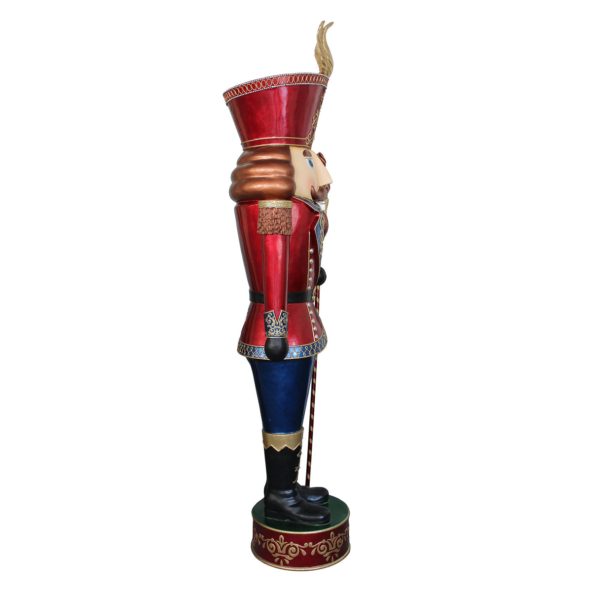 7.5ft Traditional Christmas Giant Nutcracker Soldier with LED Lights