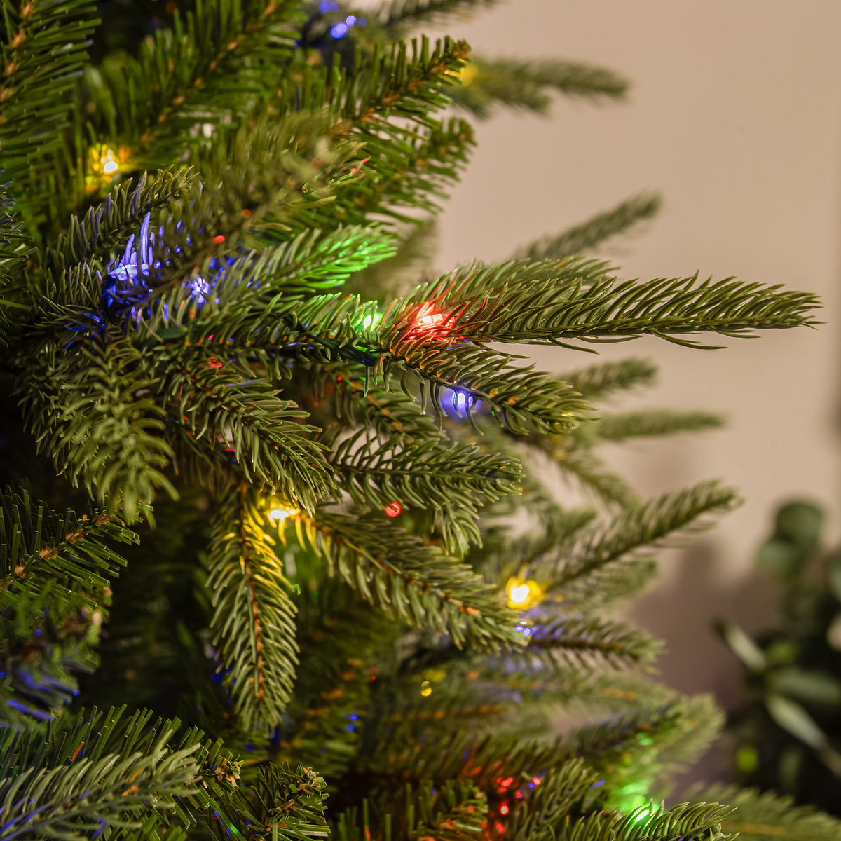 Blenheim Fir Artificial Pre-Lit PE Christmas Tree 6.5FT, 7.5FT
