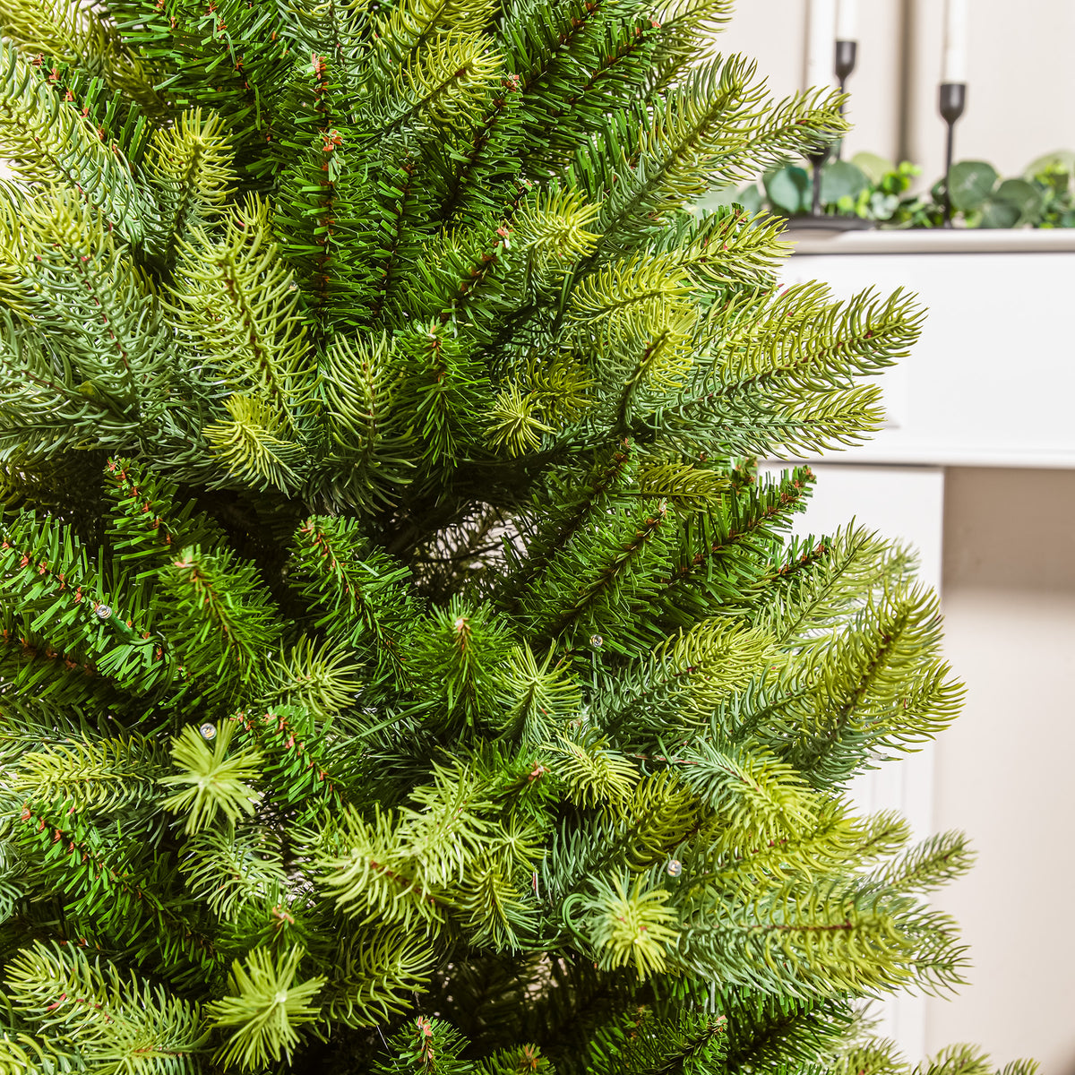 Canterbury Pre-Lit Artificial PE Christmas Tree 6.5FT, 7.5FT