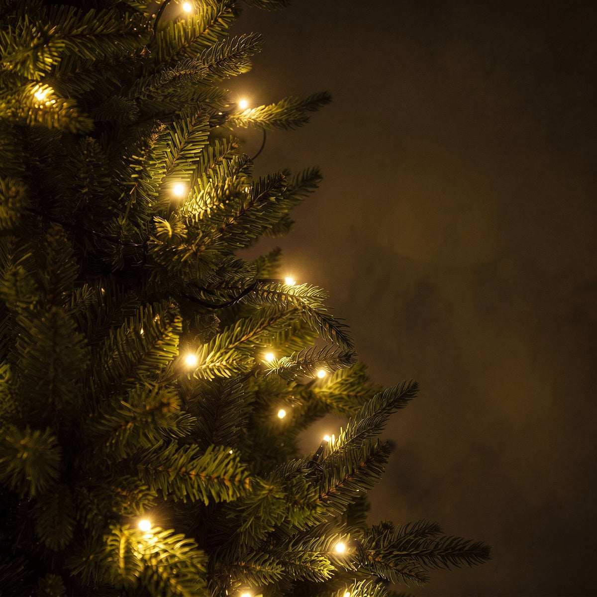 Basildon Artificial Pre-Lit Green PE/PVC Christmas Tree 6FT, 7FT, 9FT
