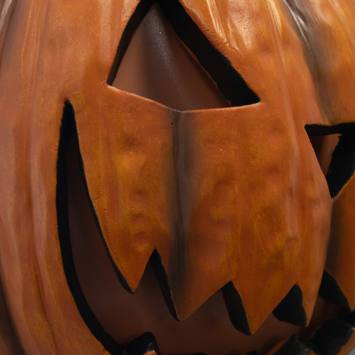 Halloween 44cm Pumpkin Ornament with Warm White LED Lights