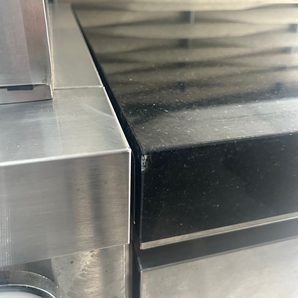 Ex Display Draco Grills 6 Burner Stainless Steel Outdoor Kitchen with Sear Station, Single Fridge, Double Cupboard