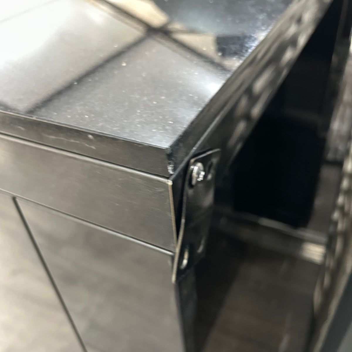 Ex Display Draco Grills Black Stainless Steel Outdoor Kitchen with 27" Kamado Unit, Single Cabinet, Drawer Unit and Bin Cabinet