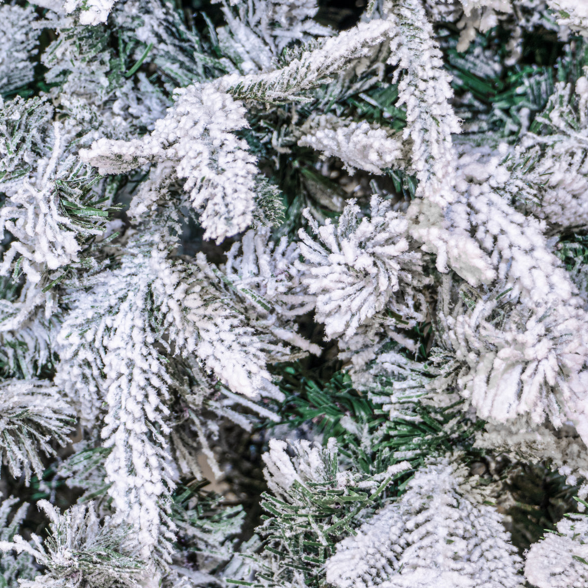6ft - 7ft Frosted Mckinley Spruce Artificial PE Christmas Tree
