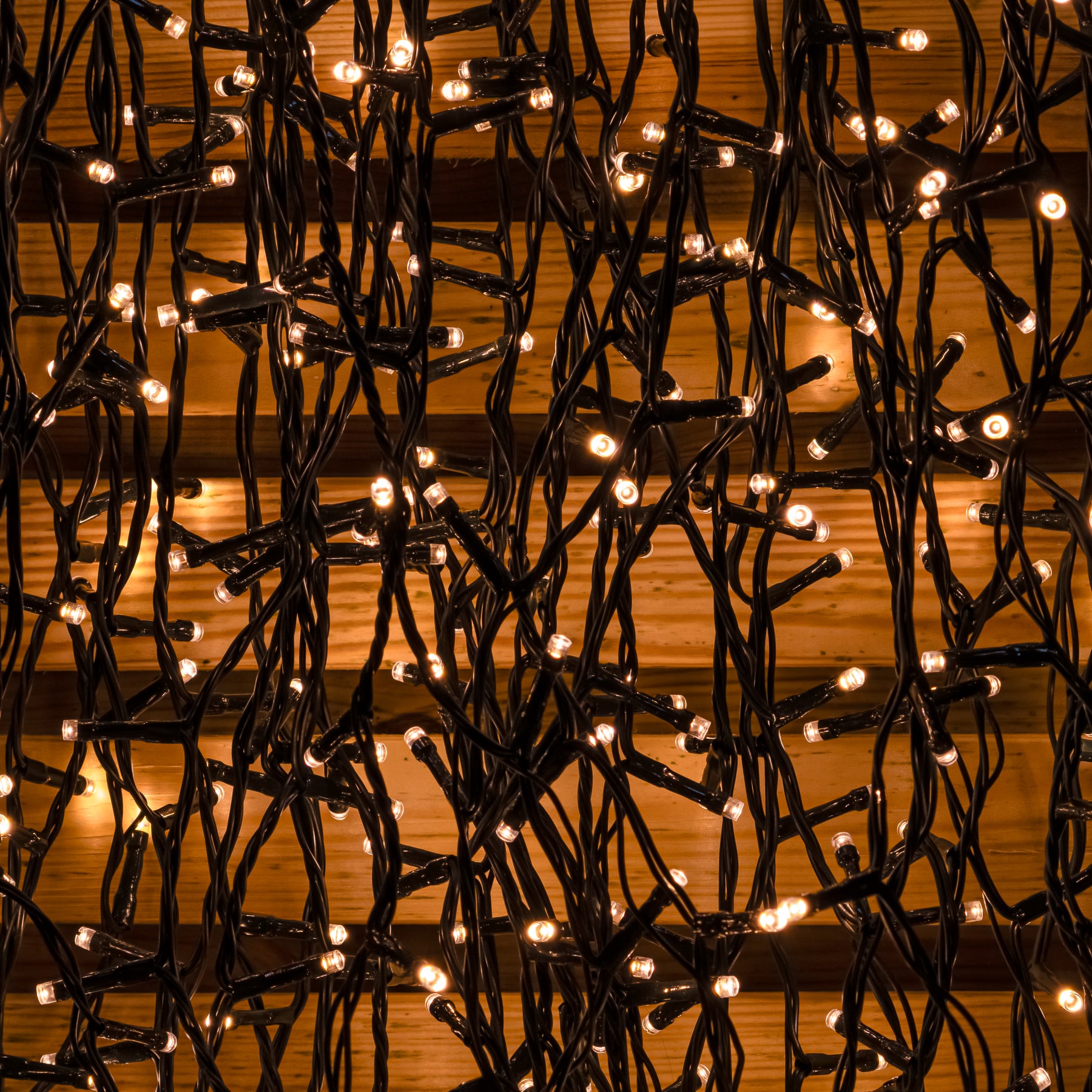 Ultra Bright Warm White LED Multi-Function Christmas Lights - 1000 ...