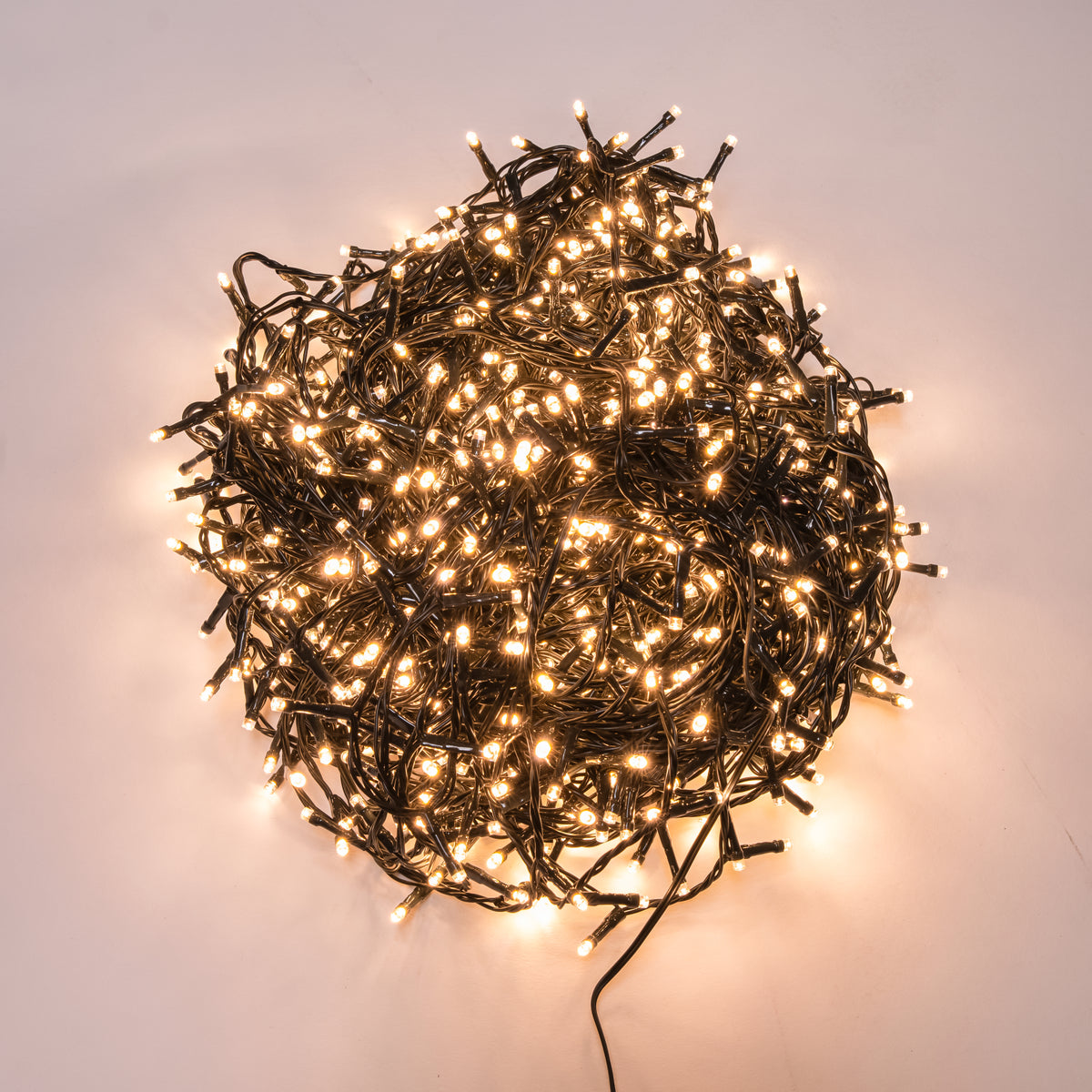 Ultra Bright Warm White LED Multi-Function Christmas Lights - 1000 ...