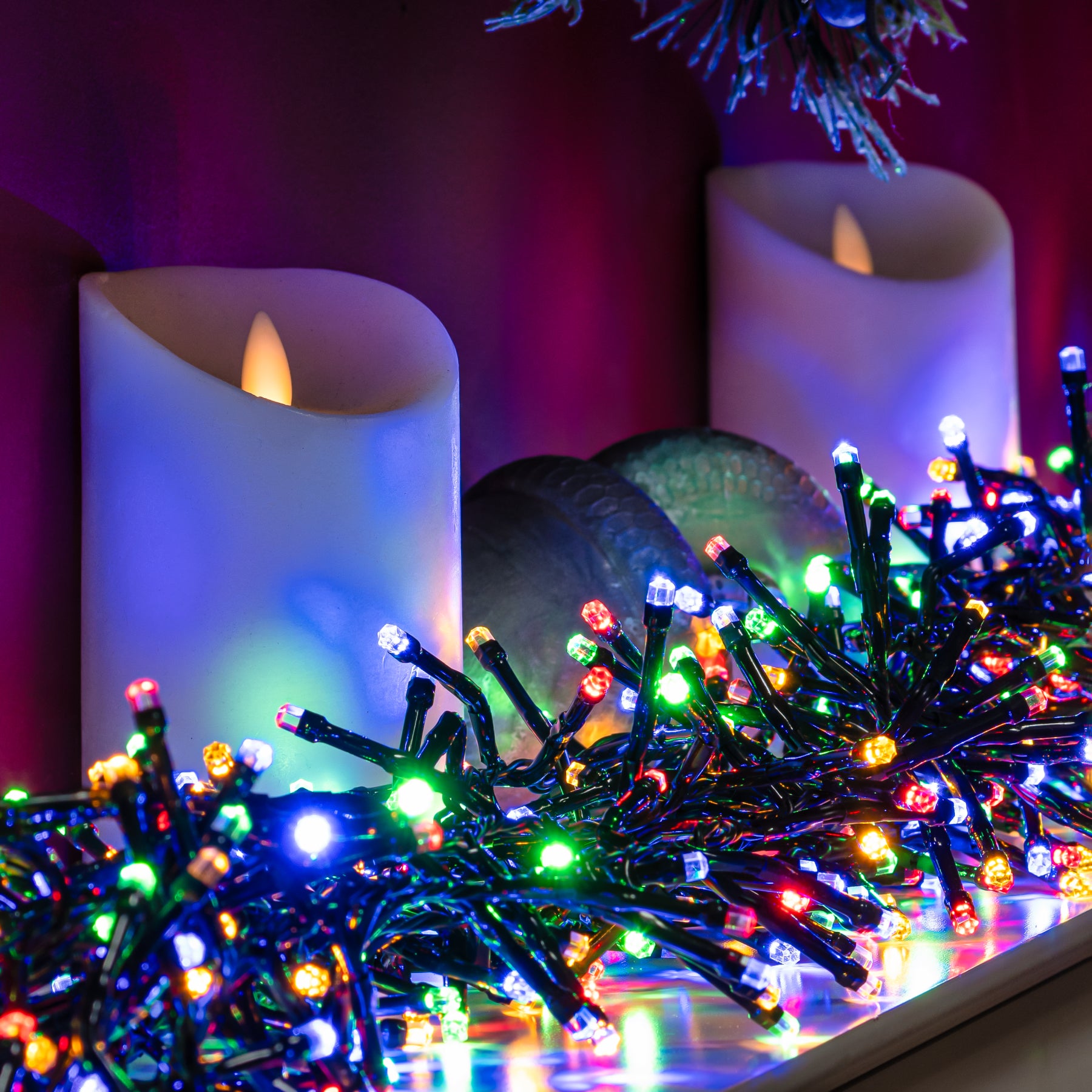 LED Cluster Lights - Garden Trends