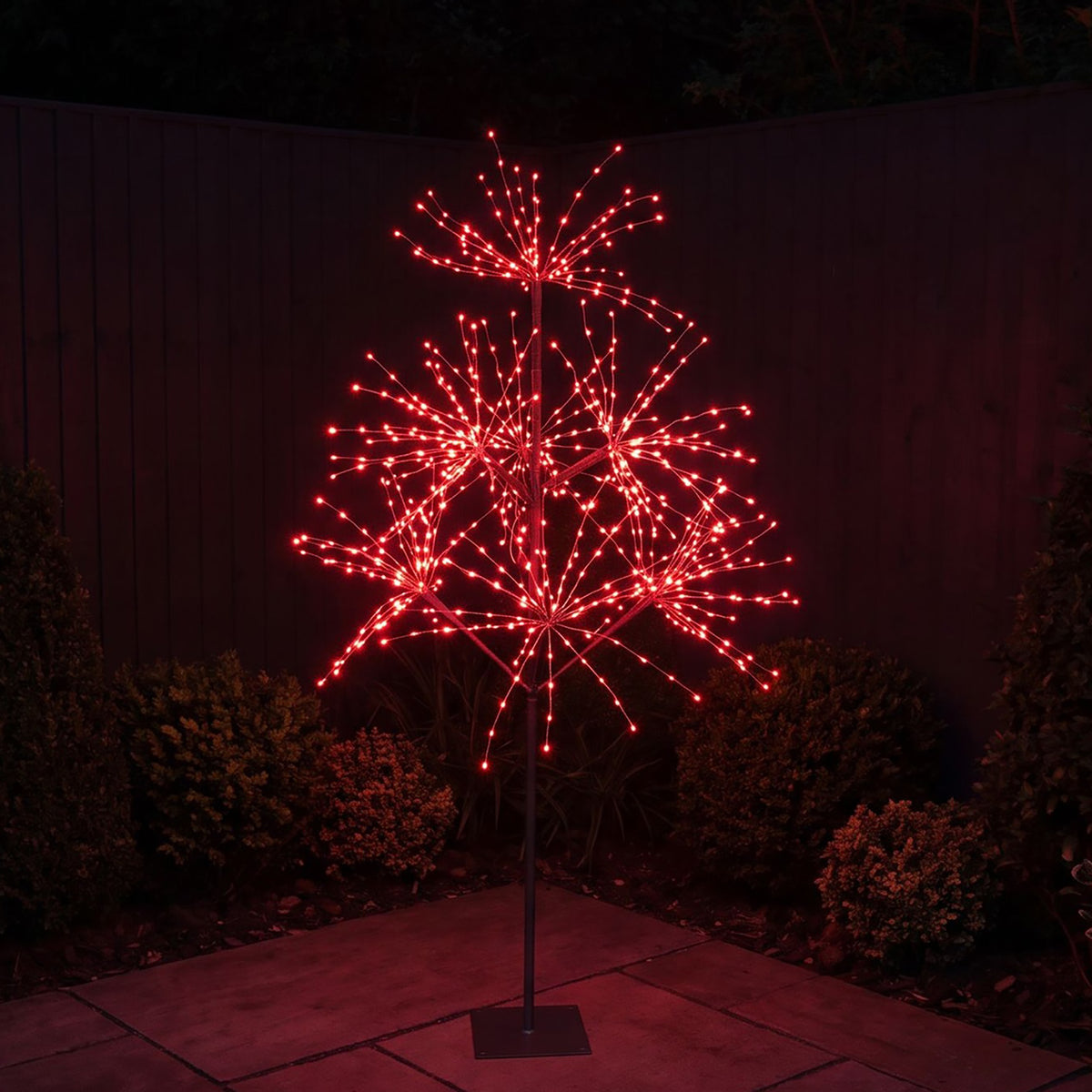 5ft (1.5m) Light Up LED Firework Artificial Christmas Tree with APP control