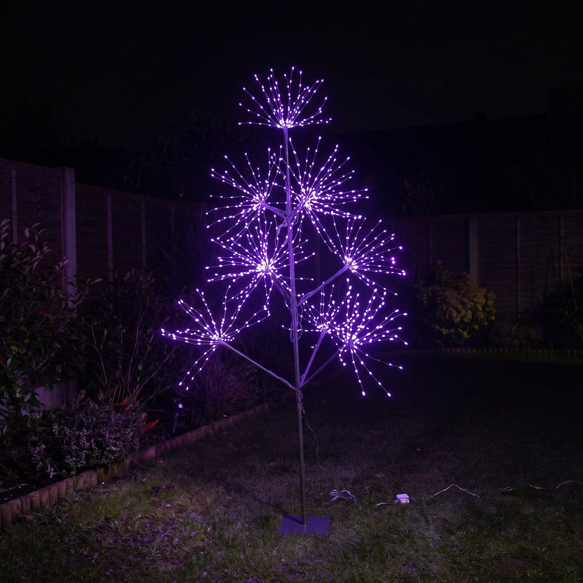 6ft (1.8m) Light Up LED Firework Artificial Christmas Tree with APP control