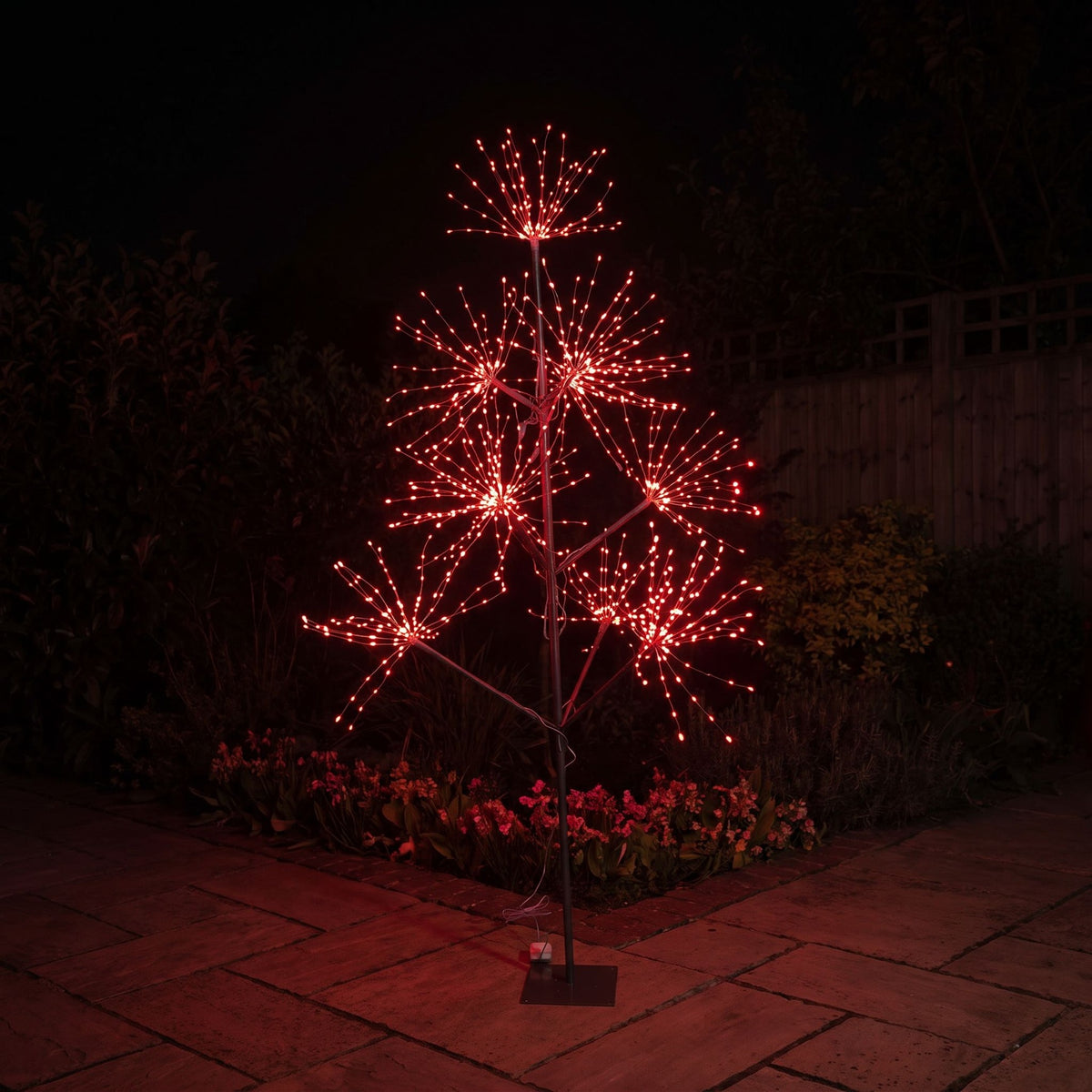6ft (1.8m) Light Up LED Firework Artificial Christmas Tree with APP control