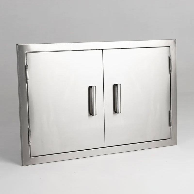 Draco Grills Stainless Steel Build-in Outdoor Kitchen Double Door